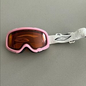 SMITH Pink and White Ski Goggles